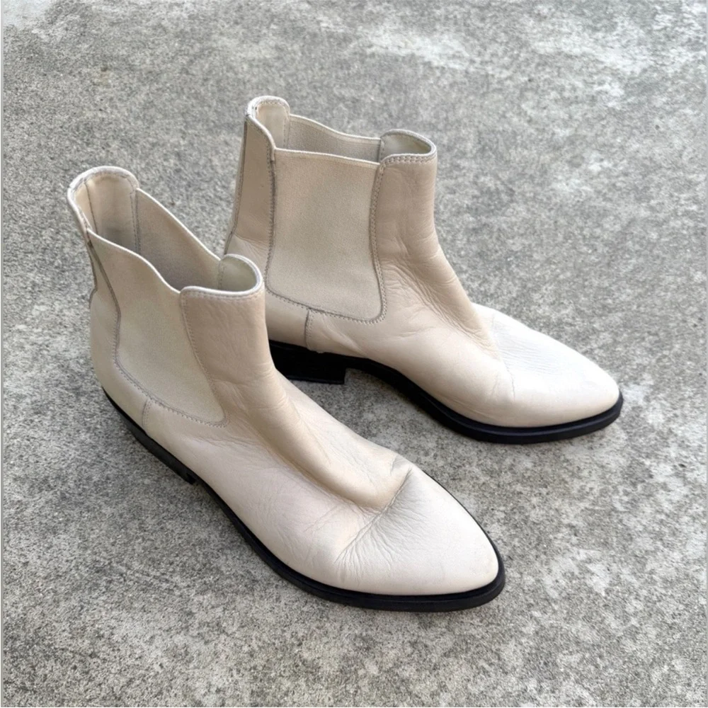 Fear of God Eternal Cowboy Chelsea Boots Leather Greige (Beige) EU 37 (7)